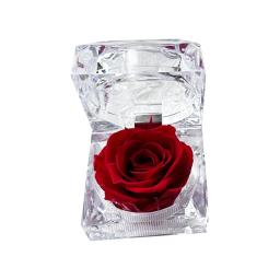 Flor preservada Rosa com gaveta, Caixa de presente, Nunca murchou, Dia dos Namorados, Aniversário e Aniversário - Image 2