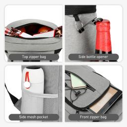 Mochila térmica isolada, confortável, macia, leve, mochila de acampamento para acampamento ao ar livre, piquenique, bolsa de manutenção fresca - Image 2