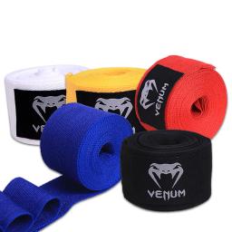 Bandagem Elástica De Boxe De Algodão, Protetor De Mão, Envoltório De Pulso, Punho, Sanda, Muay Thai, Karatê, Fitness, 1,5 m, 3 m, 5m - Image 2