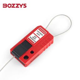 Nylon PA Retrátil Mini Cabo Bloqueio Ajustável para Rapazes, 1.5mm, Aço Inoxidável - Image 2