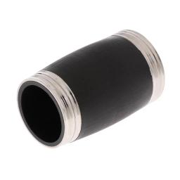 Tooyful-ajustável preto clarinete barril, liga de zinco, clarinete Bb, instrumento de sopro, peças de reposição, 50mm - Image 2