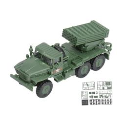 Kits de construção de veículos para crianças, brinquedos de construção de carros para coleção, brinquedos educativos para meninos, 1/72 - Image 2