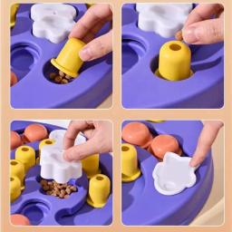 Interativo Dog Puzzle Brinquedos, Aumentar QI Treinamento e Enriquecimento, Cachorro Mental & Aliviar, Ansiedade Pet, Slow Feed Dispenser Bowl - Image 3