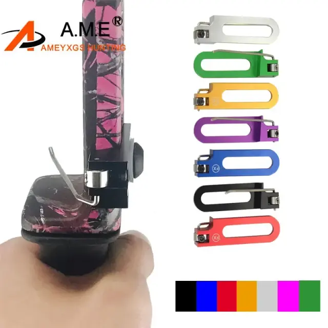 Descanso de Flecha Colorido Magnético para Tiro com Arco - Mão Esquerda/Direita em Alumínio para Arco Recurvo e Caça