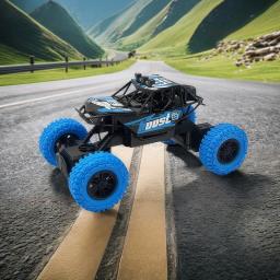 Carro de escalada off-road com controle remoto 1:18 para crianças, luzes piscantes de alta velocidade, veículo de brinquedo recarregável, presentes para meninos e meninas - Image 2