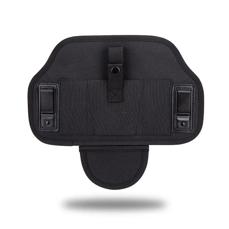 Coldre de arma de panqueca ambidestro iwb, coldre de transporte oculto com aderência e proteção de barril para subcompactar para pistolas de tamanho completo - Image 1