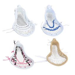 Lacrosse Head Mesh amarrado, Prova de desgaste, Nylon, Stick Heads for Training Competition, Acessórios Lacrosse - Image 1