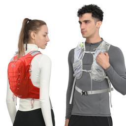 Inoxto leve hidratação colete mochila, homens ciclismo saco, corrida e montanhismo saco, montando colete pack, 12L - Image 2