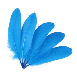 50/100 peças penas de ganso tingidas várias penas de cisne naturais para artesanato joias de casamento acessórios de festa 15-20cm/6-8 tamanhos - Image 3