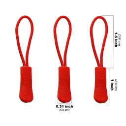 Zipper Pull Rope End Fit, Zippers Extrator, Zip Clipe Substituição Da Cabeça, Fixador De Fivela Quebrada, Tab Cabo, Saco De Viagem, Mala, 10Pcs - Image 6