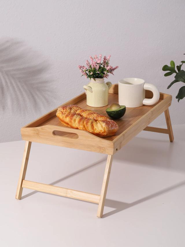 Mesa Dobrável Multifuncional para Refeições e Café da Manhã com Design Compacto e Prático