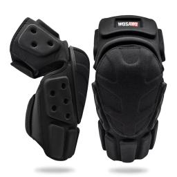 Wosawe protetor de joelho ajustável motocicleta motocross tático esporte equitação ciclismo patinação esqui joelheiras joelheira cinta suporte - Image 3