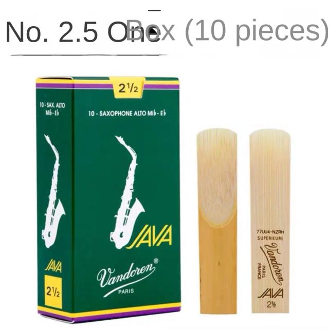 Palhetas Vandoren para Saxofone Alto Eb - Alta Qualidade, Variedades 2.0, 2.5 e 3.0, Acessórios Premium da França