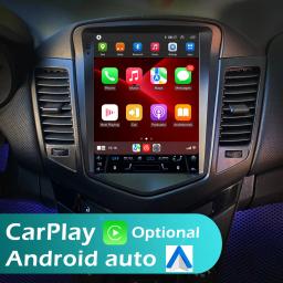Car Play Android Player Para Chevrolet Cruze J300 2008-2012 2din Rádio Multimídia Vídeo GPS CarPlay Auto 2 din Para estilo Tesla - Image 3
