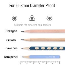 Tenwin apontador de lápis elétrico totalmente automático para lápis de 6-8mm material de papelaria para estudantes - Image 4