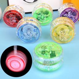 1 pçs novo brilho criativo led piscando yoyo bola clássico crianças mecanismo de embreagem magia yo-yo brinquedos para crianças brinquedo festa moda brinquedo - Image 2