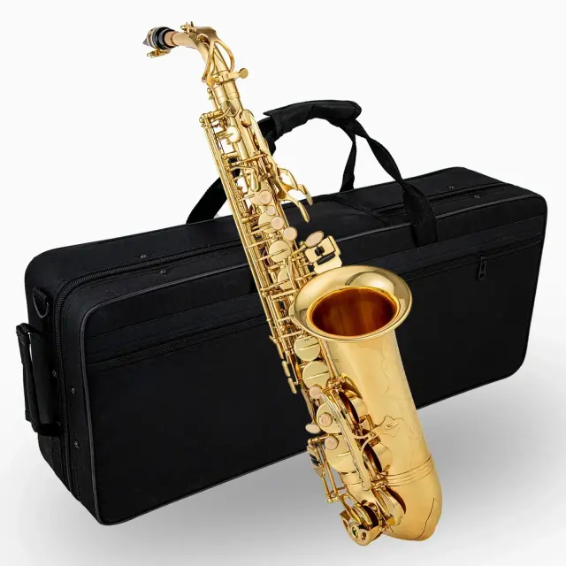 Estrutura Clássica de Saxofone Tenor Profissional para Jazz de Alto Nível