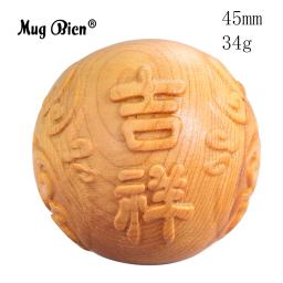 1PC Noz De Madeira Handebol Dedo Massagem Fitness Ball Saúde Meditação Bola Exercício Stress Relaxamento Stretch Muscle - Image 6