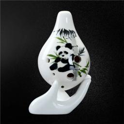 Desenhos Animados Pintados à Mão Ocarina, 6-Hole Flauta Instrumento Musical, Escola Iniciante Entrada, Boca Curta, Fábrica Atacado - Image 4