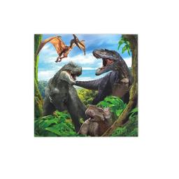 Jurassic Dinosaur Theme Louça descartável, copo, placas, festa de aniversário infantil, balão de látex, Banner Decoração, Novo - Image 3