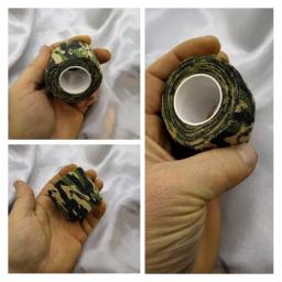 Fita camuflada 5cm x 4.5m, exército tiro de caça, cego envoltório camuflagem furtiva fita envoltório durável à prova d' água quente - Image 5