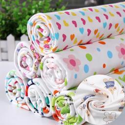 Alta qualidade macio puro algodão crianças impresso tecido de malha para desenhos animados crianças roupas cobertores diy tecido costura 185g/m2 tj9868 - Image 1