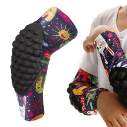 Kids Sports Knee Pad, Joelheira Evitar Colisão, Luva do cotovelo do braço, Engrenagem esportiva respirável, Luva protetora para basquete - Image 1