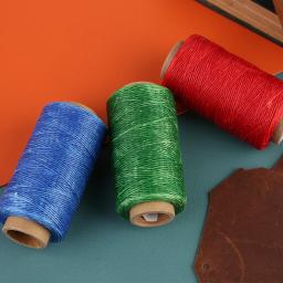 30m 50m/rolo encerado linha conjunto mão estofando agulhas de costura para artesanato de couro costura corda cabo ferramenta kit acessórios - Image 5