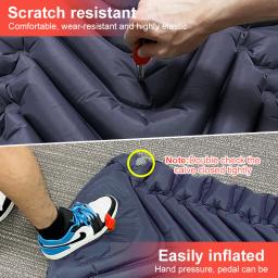 PACOONE Outdoor Camping Colchão Inflável com Travesseiros Viagem Mat Dobrável Cama Ultraleve Sleep Pad Almofada de Ar Caminhadas Trekking - Image 3