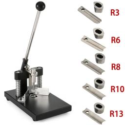 Canto morrer cortador canto rounder cortador máquina r3 r6 r8 r10 dispositivo de retenção de papel altura resistente impressão indústria de embalagem - Image 1