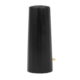 Couro Saxofone Tenor Bocal com Cap, Metal Buckle Clamp Clip, Sopros Acessórios Para Instrumentos Musicais - Image 2