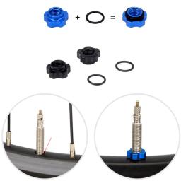 Toopre bicicleta tubeless presta válvula schrader porca de conversão adaptador válvula aro porca de conversão com chave de instalação - Image 5