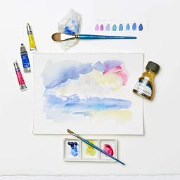 Winsor & Newton Cotman Pintura aquarela, 8ml (0,27 onças) Tubo Art Supplies Aquarela Boa transparência, excelente força de tingimento - Image 4