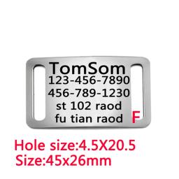 Tag ID personalizado para Pet, Tag ID personalizado, aço inoxidável, esculturas livres, telefones de nome, produtos Collar Supplies, cão e gato - Image 6