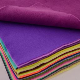 Super macio sentiu tecido para DIY costura artesanato, folha não tecidos, acessórios boneca, patchwork material, 30x30cm, 45 cores, 1,0 milímetros de espessura - Image 5