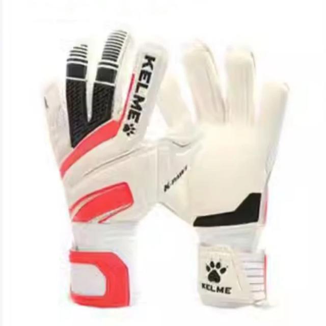 Luvas Profissionais de Goleiro Masculino KELME com Dedos Removíveis para Treino e Competição de Futebol e Futsal