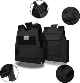 Tactical proteger colete, Multi-funcional Combat Vest, Treinamento ao ar livre, Equipamento leve, Desmontagem rápida - Image 2