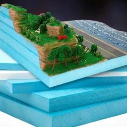 1-5 pçs tijolos de espuma modelo diy placa de espuma diorama base laje placa de espuma folha artesanato artesanal mesa de areia em miniatura cenário construção - Image 2