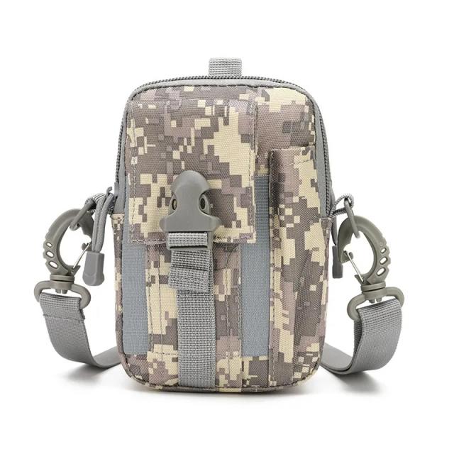 Bolsa Tática Molle Cintura Masculina Caça Camping Ferramentas EDC 600D Nylon