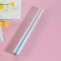 Papel de carimbo quente Rolls, transferência térmica holográfica, artesanato de DIY, 19.3cm x 5m - Image 5