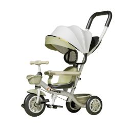 Novo Carrinho de bebê ao ar livre bicicleta portátil leve carrinho infantil triciclo - Image 1