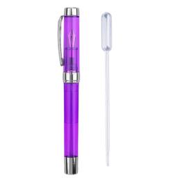 Caneta-tinteiro acrílica Transparente Pen Barrel Remover para Recarregar Caligrafia Tinta Caneta - Image 4