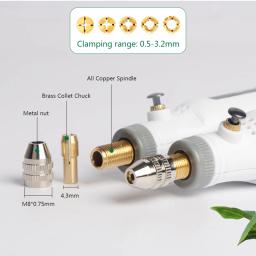 USB Cordless Rotary Tool Kit Woodworking Gravura Caneta DIY Para Jóias De Metal De Vidro Mini Broca Sem Fio 3 Velocidade Ferramentas Dremel - Image 4