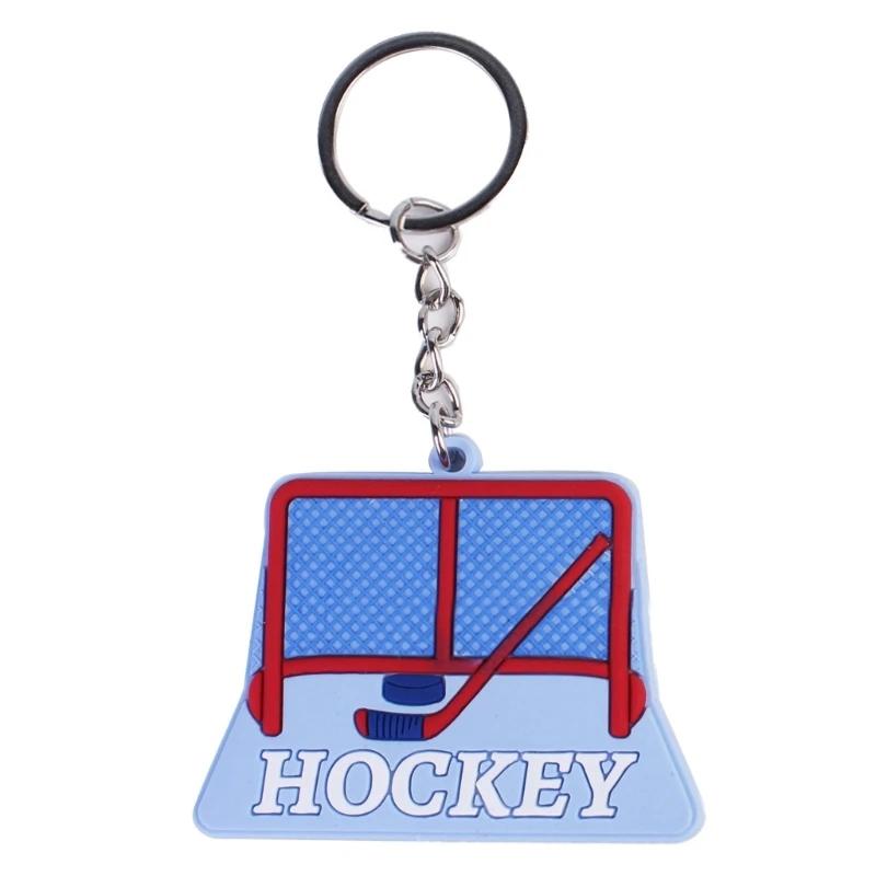 Chaveiro com pingente hóquei no gelo, porta-chaves, esportes inverno, decorativo - Image 1