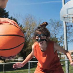 Máscara de basquete com alça ajustável, capacete esportivo, protetor do nariz, protetor do nariz, protetor facial, equipamento protetor - Image 3