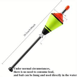 1-3 pçs portátil automático flutuador de pesca rápido bobber acessórios artefato rápido bobber conjunto oceano pesca dispositivo flutuante ferramentas - Image 2