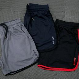 Calções esportivos de secagem rápida masculina, corrida, ginástica, ginástica, calças curtas, verão, 2022 - Image 6