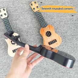 Simulação Ukri Mini Guitarra, Quatro Cordas, Instrumento Musical, Pode Ser Tocado para Aprender Cedo - Image 4