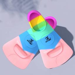 Nadadeiras de silicone para adultos e crianças, Snorkeling e natação, Sapo Tênis, Treinamento e mergulho, Pés de pato - Image 6