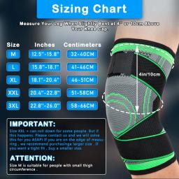 Compressão Joelheiras para Artrite, KneePad, Joelheiras, Apoio Conjunto, Segurança Esportiva, Voleibol, Ginásio, Esporte Brace Protector, 2Pcs - Image 5